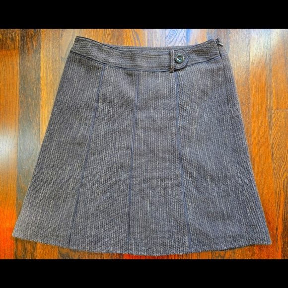 Ann Taylor Dresses & Skirts - Jacquard Skirt Office Brown Ann Taylor Size‎ 8